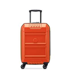 DELSEY PARIS - Remart – großer Hartschalenkoffer ausziehbar – 73 x 41 x 40 cm – 96 Liter – XL – Anthrazit, Orange, S, Koffer von DELSEY PARIS