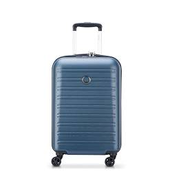 DELSEY PARIS - SEGUR 2.0 - Starrer Kabinenkoffer Slim - 55x40x20 cm - 35 Liter - XS - Blau von DELSEY PARIS