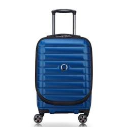 DELSEY PARIS Shadow 5.0 Expandable 4DR Business Cabin Trolley 55 Blue von DELSEY PARIS