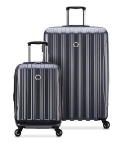 Delsey Paris Helium Aero Hardside erweiterbares Gepäck mit Spinnrollen, Titan (Silber) - 07612PL von DELSEY PARIS