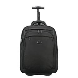 Delsey Quarterback Premium Rucksack M 2 Fächer mit PC-Schutz 17.3" 52 cm Black von DELSEY PARIS