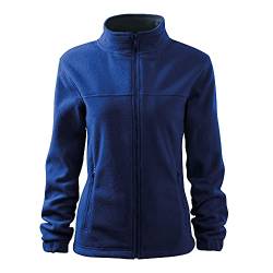 DELUNO Blau Damen Outdoor Fleecejacke - sehr warm - Neu - Rot Blau Grau Weis - XS S M L XL XXL (504-S-Königsblau) von DELUNO