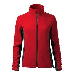 DELUNO Rot Damen Outdoor Fleecejacke - 100% Polyester - Neu - Rot Blau Grau Weis (528-3XL-Rot) von DELUNO