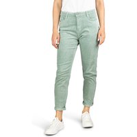 DENIMFY Damen Cordhose Jeans Hose DFLisa Tapered Leg High Waist Cord von DENIMFY