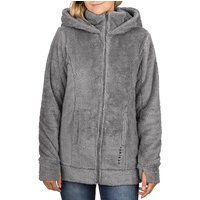 DENIMFY Damen Fleecejacke DFMila Kapuzenjacke von DENIMFY