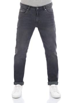 DENIMFY Herren Jeans Hose DFMiro Straight Fit Baumwolle Basic Jeanshose Stretch Denim Grau w31, Größe:31W / 34L, Farben:Grey Denim (G121) von DENIMFY