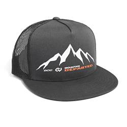 DEPARTED Herren Mesh Trucker Hat mit Print/Motiv - Snapback Cap - No. 126, Dark Grey von DEPARTED