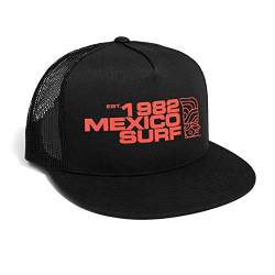 DEPARTED Herren Mesh Trucker Hat mit Print/Motiv - Snapback Cap - No. 283, Black von DEPARTED