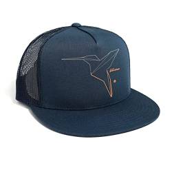 DEPARTED Herren Mesh Trucker Hat mit Print/Motiv - Snapback Cap - No. 366, Coastal Navy von DEPARTED