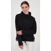 DEPROC Active Sweatshirt JETTE CS WOMEN Sweatshirt vorne etwas kürzer, Kordelzug am Bund von DEPROC Active