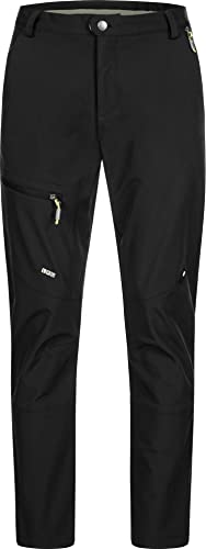 Deproc Herren Softshellbroek voor heren, trekkingbroek, Stonecrest Pascal V Men Wanderhose, Schwarz, 28 Große Größen Kurz EU von DEPROC-Active