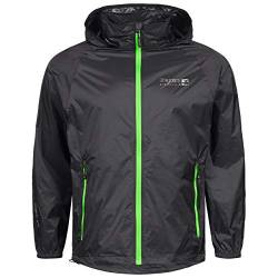 Outdoor Jacke und Regenjacke Deproc Robson Farbe Black, Größe L von DEPROC-Active