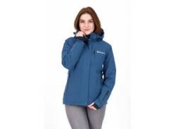 Winterjacke DEPROC ACTIVE "MONTREAL WOMEN" Gr. 48 (XL), blau (navy) Damen Jacken Winterjacken von DEPROC Active