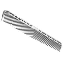 DERCLIVE Luftfahrt-Aluminium-Metall-Schneidkamm für Haarfrisuren, Friseursalons, professionelle Kämme von DERCLIVE