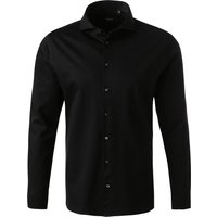 DESOTO Herren Hemd schwarz Jersey von DESOTO