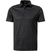 DESOTO Herren Polo-Shirt schwarz Baumwoll-Jersey von DESOTO