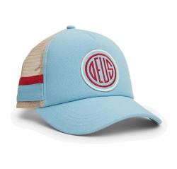 Deus Woven Pill Trucker Cap - Sky Blue von DEUS ex Machina