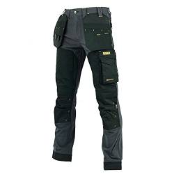 DEWALT Herren Dewmem3029-tb Memphis Holsterhose, Taille 76,2 cm, Bein 73,7 cm, schwarz/grau, 30W / 29L von DEWALT