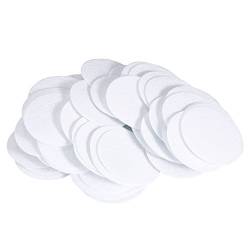 7 Größen 100 Stück Safe Clean New Cotton Filter Runde Filterpads Vakuum-Gesichtstherapie-Filterpad Für Die Mitesserentfernungs-Schönheitsmaschine(50mm) von DEWIN