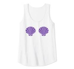 Damen Meerjungfrau Muschel Kostüm Top Shell BH Bikini Brüste Tank Top von DGAvisuals