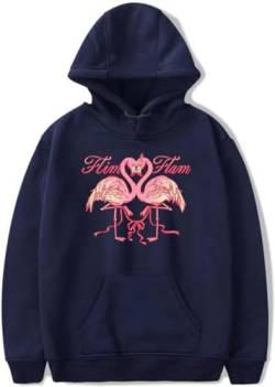 DGSGSWTT Flim Flam Love Birds Hoodie Unisex Fashion Hooded Sweatshirt Kleidung, marineblau, M von DGSGSWTT