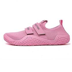 DHAEY Squat Deadlift-Schuhe, leicht, rutschfest, for den Innenbereich, Fitness-Sneaker, atmungsaktiv, bequem, for schweres Heben, Krafttraining (Color : Pink, Size : 42 EU) von DHAEY
