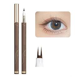 DHliIQQ Doppelspitze untere Wimpernleistift, doppelte Spitze, unterer Eyeliner-Bleistift, wasserdichter flüssiger Eyeliner-Bleistift, langanhaltendes Eyeliner-Augen-Make-up-Werkzeug für Frauen und Damen von DHliIQQ