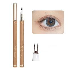 DHliIQQ Doppelspitze untere Wimpernleistift, doppelte Spitze, unterer Eyeliner-Bleistift, wasserdichter flüssiger Eyeliner-Bleistift, langanhaltendes Eyeliner-Augen-Make-up-Werkzeug für Frauen und Damen von DHliIQQ