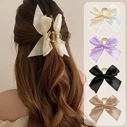 Haarklammer, große Chiffon-Klauen-Clip, Acryl-Haarspangen, starker Halt, großer Haarclip, Kopfschmuck, Pferdeschwanz, Halter, modisches Haarzubehör für Mädchen und Frauen von DHliIQQ