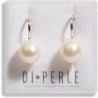 DI PERLE Paar Ohrhänger Damen Perlenschmuck 925 Silber Süsswasser Perlen Ohrhänger, Damen Perlenschmuck von DI PERLE