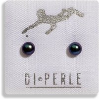 DI PERLE Paar Ohrstecker Damen Perlenschmuck 925 Silber Süsswasser Perlen Ohrstecker, Damen Perlenschmuck von DI PERLE