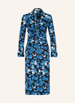 Diane Von Furstenberg Hemdblusenkleid Sheska blau von DIANE VON FURSTENBERG