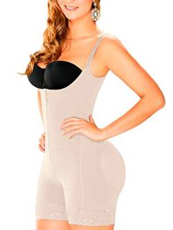 DIANE & GEORDI 2396 Body-Shaper Miederhose Stark Formend Beige 2XL von DIANE & GEORDI