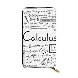 Mathematik Geometrie Geek Calculus Damen Europäische Brieftasche kann 12 Karten halten Reisepass-Brieftasche, Familienpass-Ordner Modern/Fit von DICAPO