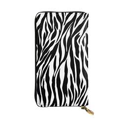 Zebra-Print Damen Europäische Geldbörse kann 12 Karten halten Reisepass-Brieftasche, Familienpass-Ordner Modern/Fit, Modern von DICAPO