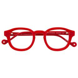 DIDINSKY Blaulichtfilter Brille für Damen und Herren. Blaufilter Brille mit stärke oder ohne sehstärke für Gaming oder Pc. Acetate Tempel und Blendschutzgläser. Cherry +1.0 – DINATIONAL von DIDINSKY