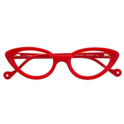 DIDINSKY Blaulichtfilter Brille für Damen und Herren. Blaufilter Brille mit stärke oder ohne sehstärke für Gaming oder Pc. Acetate Tempel und Blendschutzgläser. Cherry +1.0 – DIVASA von DIDINSKY