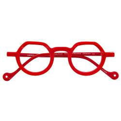 DIDINSKY Blaulichtfilter Brille für Damen und Herren. Blaufilter Brille mit stärke oder ohne sehstärke für Gaming oder Pc. Acetate Tempel und Blendschutzgläser. Cherry +1.5 – DIGRECCO von DIDINSKY