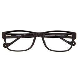 DIDINSKY Blaulichtfilter Brille für Damen und Herren. Blaufilter Brille mit stärke oder ohne sehstärke für Gaming oder Pc. Acetate Tempel und Blendschutzgläser. Graphite +1.0 – DIHIDDEN von DIDINSKY