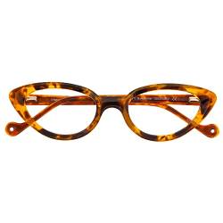 DIDINSKY Blaulichtfilter Brille für Damen und Herren. Blaufilter Brille mit stärke oder ohne sehstärke für Gaming oder Pc. Acetate Tempel und Blendschutzgläser. Havana +2.0 – DIVASA von DIDINSKY