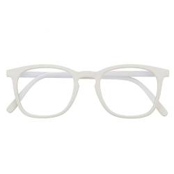 DIDINSKY Blaulichtfilter Brille für Damen und Herren. Blaufilter Brille mit stärke oder ohne sehstärke für Gaming oder Pc. Gummi-Touch-Tempel und Blendschutzgläser. Ash +2.5 – TATE von DIDINSKY