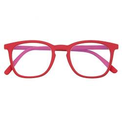 DIDINSKY Blaulichtfilter Brille für Damen und Herren. Blaufilter Brille mit stärke oder ohne sehstärke für Gaming oder Pc. Gummi-Touch-Tempel und Blendschutzgläser. Ferrari +3.0 – TATE von DIDINSKY