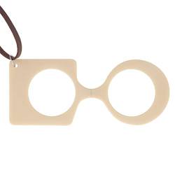 DIDINSKY Brille oder Leselupe. Anhänger mit Kette erhöhen. Faltbares Fernglas ohne Koteletten für Damen und Herren. Marfil +2.0 - MUSA SQUARE von DIDINSKY