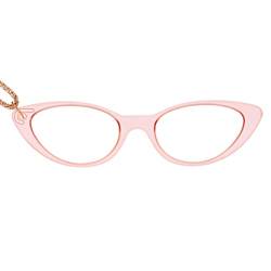 DIDINSKY Brille oder Leselupe. Anhänger mit Kette erhöhen. Fernglas ohne Koteletten für Damen und Herren. Pink +2.0 - MOCO BUTTERFLY von DIDINSKY