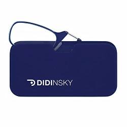 DIDINSKY Lesebrille für Damen und Herren Transparent. Kompakte leichte randlose brillen. Brillengestelle für damen und herren irormphiblen. Lesehilfe Retro. Indigo +1.5 - MOMA von DIDINSKY