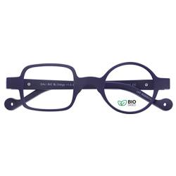 DIDINSKY Presbyopie Lesebrille oder Presbyopie Anti Blaulicht Anti Blaulicht für Männer und Frauen. Rubber Touch, flexible Bügel und entspiegelte Gläser. Indigo +2.5 - DALI BIO von DIDINSKY