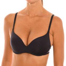 Dim Bh Push-Up Ohne Bügel Aus Mikrofaser Damen x1, Black, 75C von DIM