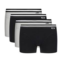 Dim Boxershorts Ecodim Coton Stretch Komfort Herren x4, Multicolor, M von DIM