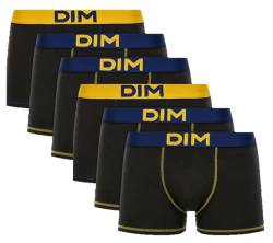 Dim Boxershorts Mix And Colors Multipack Baumwolle Herren x6 Multicolor 6 von DIM