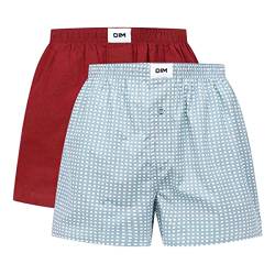 Dim Ecosmart Weite Boxershorts 100% Bio-Baumwolle Herren x2, Multicolor, M von DIM